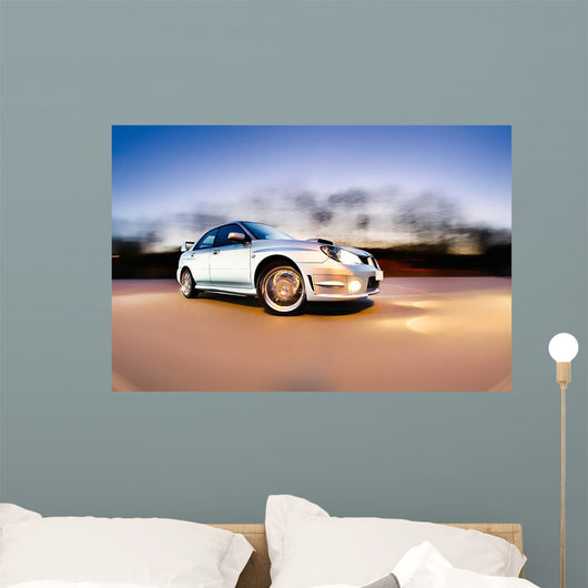 Race Rally Car Wall Decal