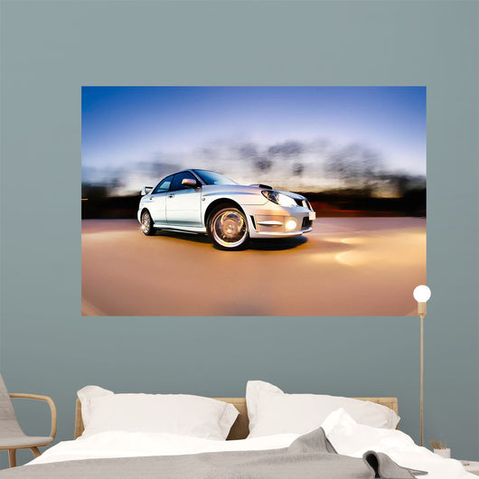 Race Rally Car Wall Decal