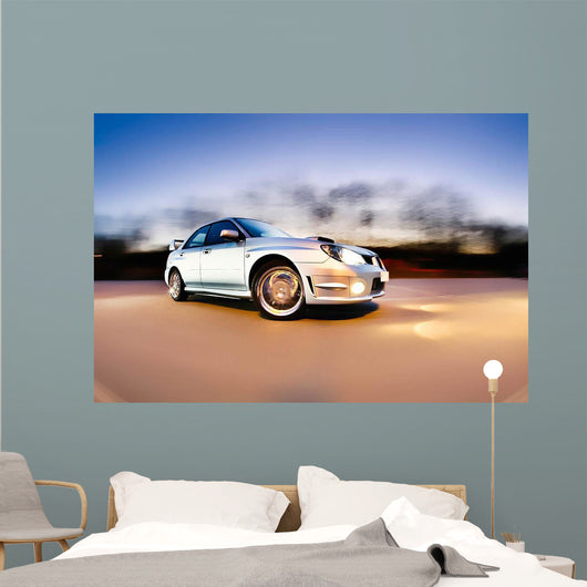 Race Rally Car Wall Decal