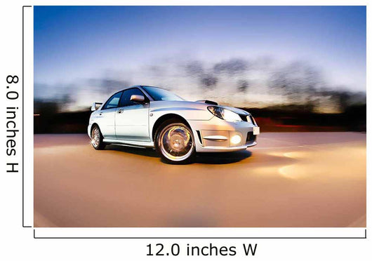 Race Rally Car Wall Decal