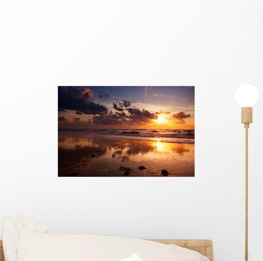 Beach Evening Wall Decal
