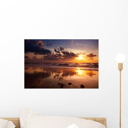 Beach Evening Wall Decal