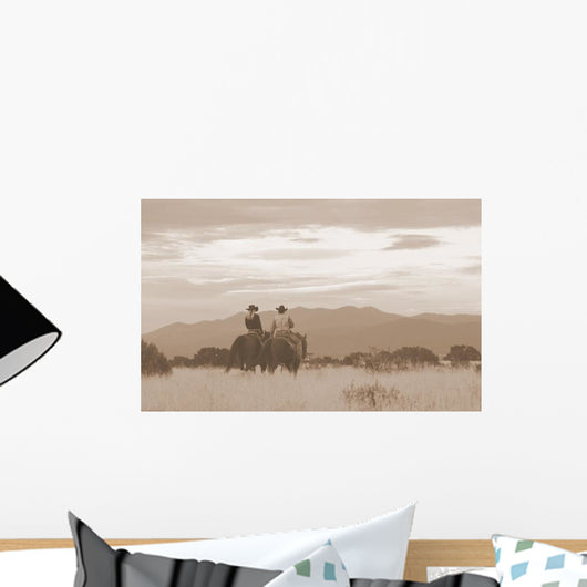 Western Scene Santa Fe Wall Decal