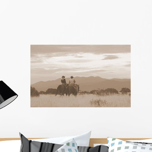 Western Scene Santa Fe Wall Decal