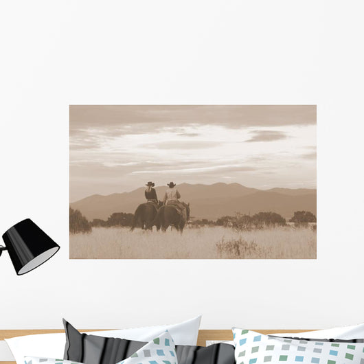 Western Scene Santa Fe Wall Decal
