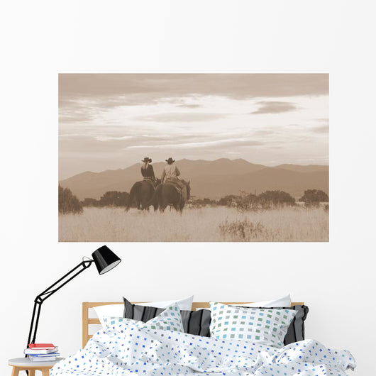 Western Scene Santa Fe Wall Decal