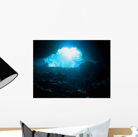 Black Silt Cave Wall Decal