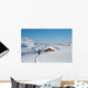 Hut Winter Wall Decal