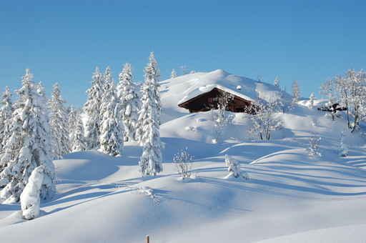 Chalet Winter Wall Decal