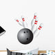 Bowling strike Wall Decal