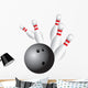 Bowling strike Wall Decal