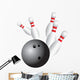 Bowling strike Wall Decal
