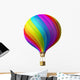 colorful hot air balloon Wall Decal