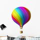 colorful hot air balloon Wall Decal