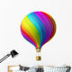 colorful hot air balloon Wall Decal