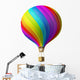 colorful hot air balloon Wall Decal