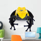 Citronella Dyeing Poison Dart Frog Wall Decal