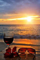 Sunset Cocktail Wall Decal