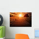 Jetty into Sunset Wall Decal
