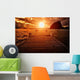 Jetty into Sunset Wall Decal
