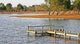 Pontoon Fishing Lake Hourtin Wall Decal