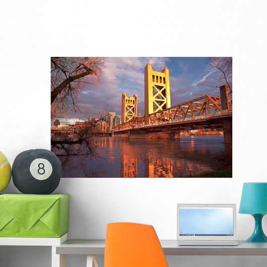 City Sacramento California Wall Decal