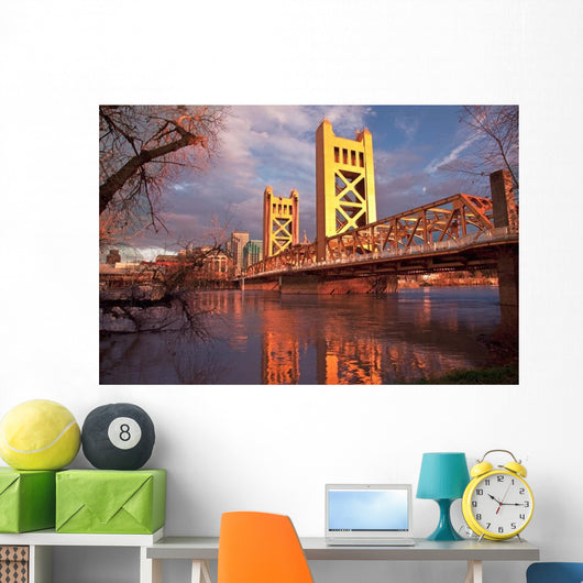 City Sacramento California Wall Decal