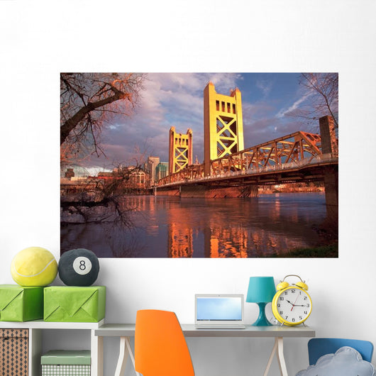 City Sacramento California Wall Decal