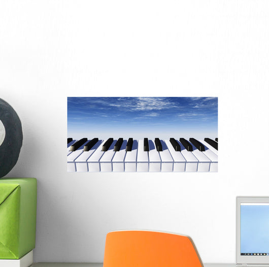 Piano Keys Wall Mural