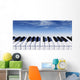 Piano Keys Wall Mural