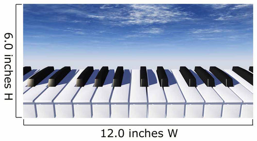 Piano Keys Wall Mural