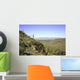 Arizona mountain against a blue sky, in horizontal orientation Wall Mural