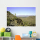 Arizona mountain against a blue sky, in horizontal orientation Wall Mural