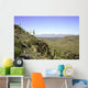 Arizona mountain against a blue sky, in horizontal orientation Wall Mural