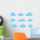 Cloud Shapes Wall Decal