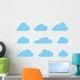 Cloud Shapes Wall Decal