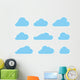 Cloud Shapes Wall Decal