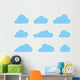 Cloud Shapes Wall Decal