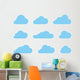 Cloud Shapes Wall Decal
