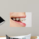 Braces on teeth Wall Mural