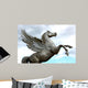 Pegasus Pegasos Geflügeltes Pferd Horse with Wings Statue Wall Mural
