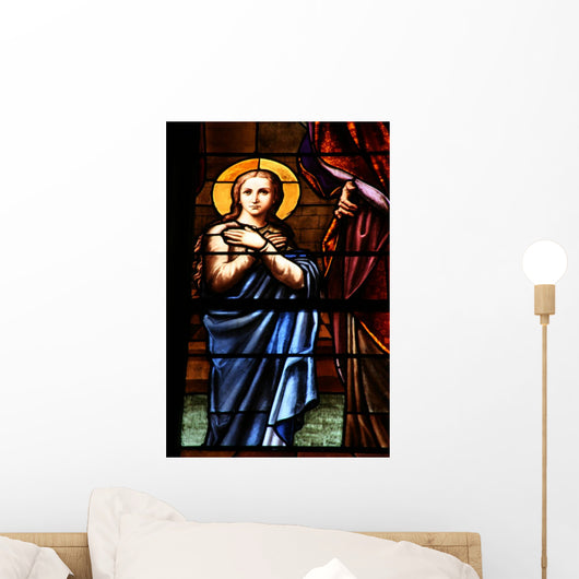 Stained Glass Window Wall Mural