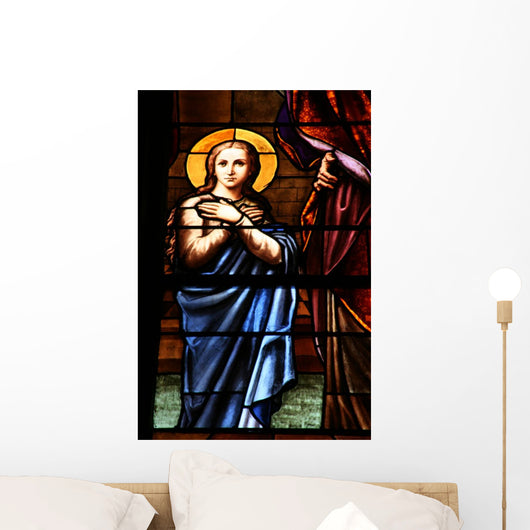 Stained Glass Window Wall Mural