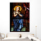Stained Glass Window Wall Mural