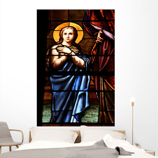 Stained Glass Window Wall Mural