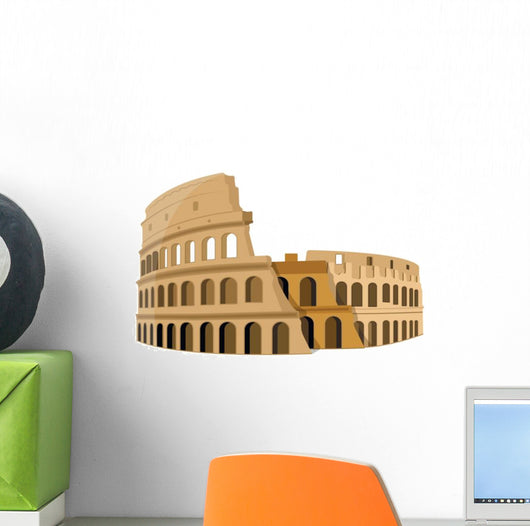 Ancient Roman Colosseum Wall Decal