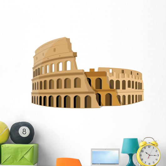 Ancient Roman Colosseum Wall Decal