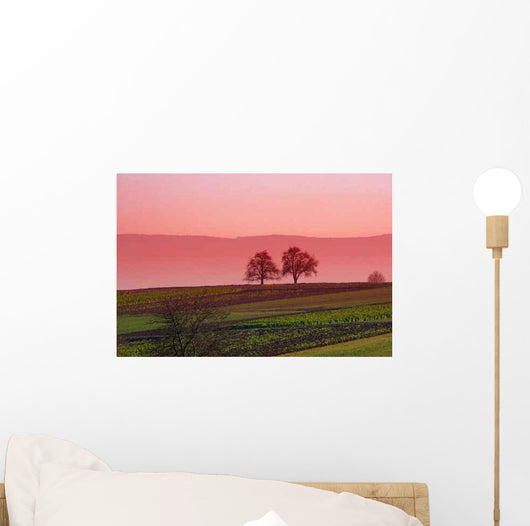 Orchard Trees Wall Decal