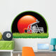 Football helmet Wall Decal