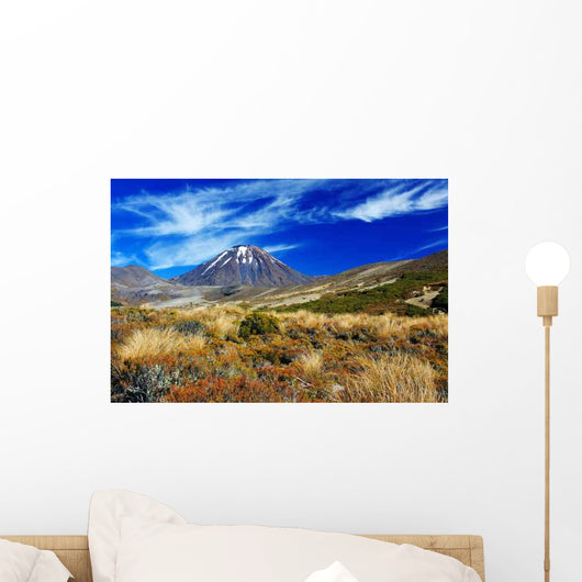 Vulcano Ngauruhoe Tongariro Np Wall Decal